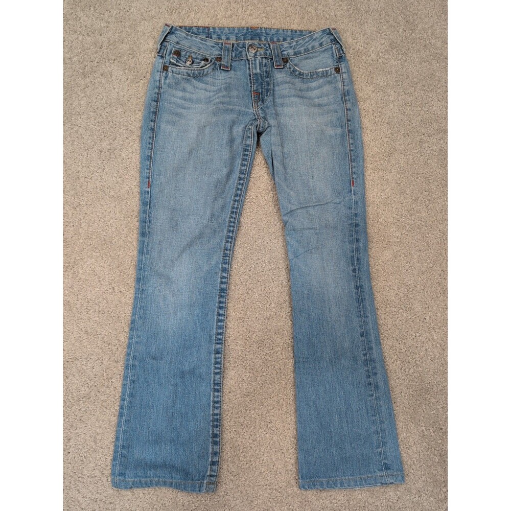 Vintage True Religion Billy Boot Cut 5 Pckt Jeans Women's 28 04-572 Made in USA